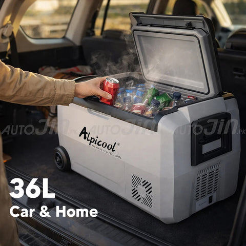 Alpicool T36 36L Car Refrigerator AC 12V DC 24V