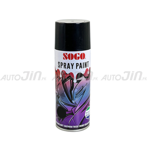 Sogo Spray Paint - Matte Black 4 - 400ml