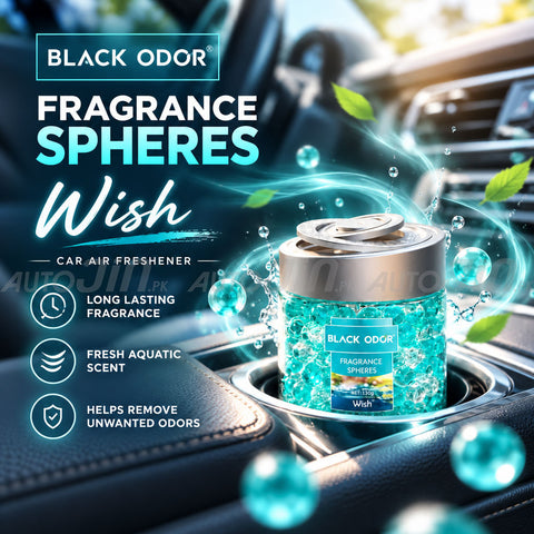Black Odor Spheres Air Freshener - Wish - 130g
