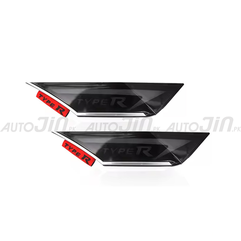 Honda Civic 2016-2021 Type R Side Side Indicators Fender Light Chrome