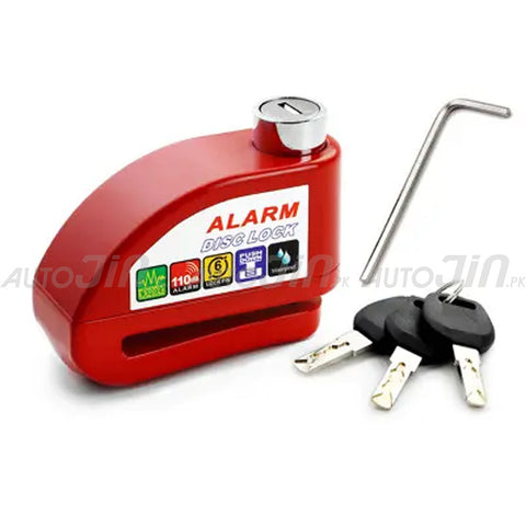 Motorcycle Bicycle Alarming Anti-Theft Disc Brake Lock Security System