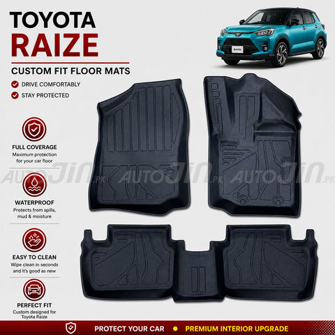 Toyota Raize TPE Floor Mats Premium
