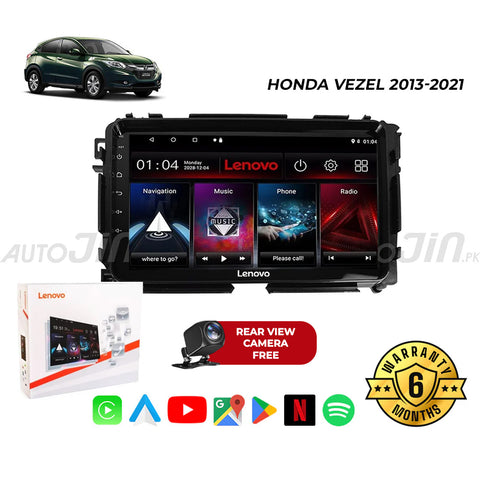 Honda Vezel 2013-2021 Android Touch Screen Multimedia Android Player GPS - Wi-Fi - Navigation - Mirror Link(6 Month Warranty) Free Rear View Camera