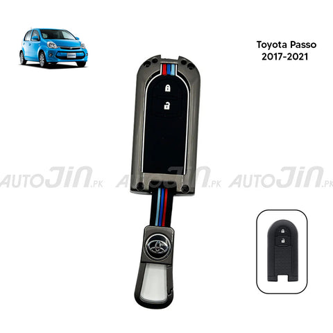 Toyota Passo 2017-2021 Key Cover With Metal Shell