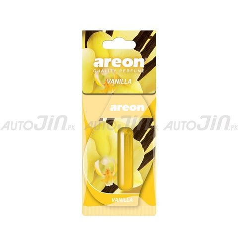 Areon Liquid 5ML - Vanilla - Hanging Card