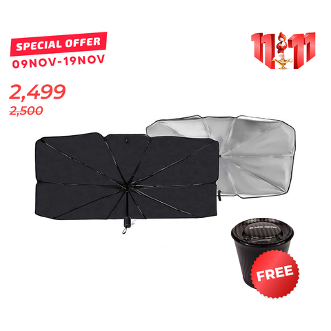 Universal Car Windshield Sun Shade Umbrella Protector