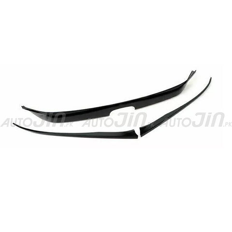 Honda Civic 2022-23 Front Grill Trim Glossy Black