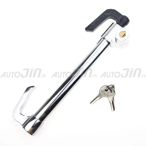 Car Steering & Pedal Chrome Lock - LQ203