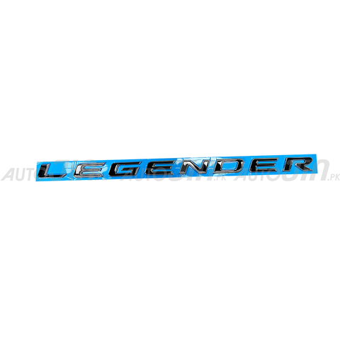 Toyota Fortuner Legender 3D Letters Stickers Logo Emblem Alphabets Decals Bonnet