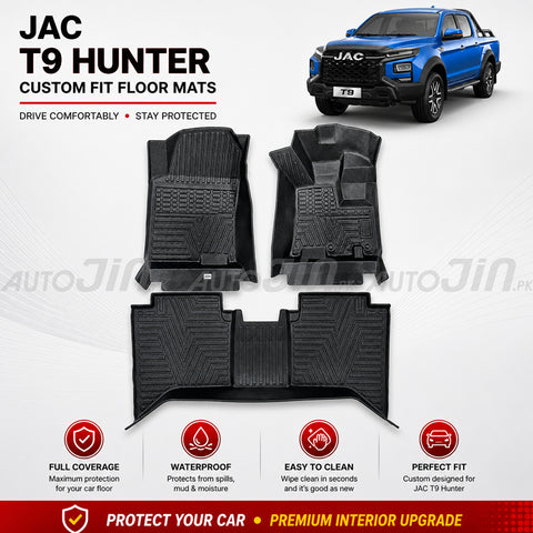 Jac T9 Hunter TPE Floor Mats Premium