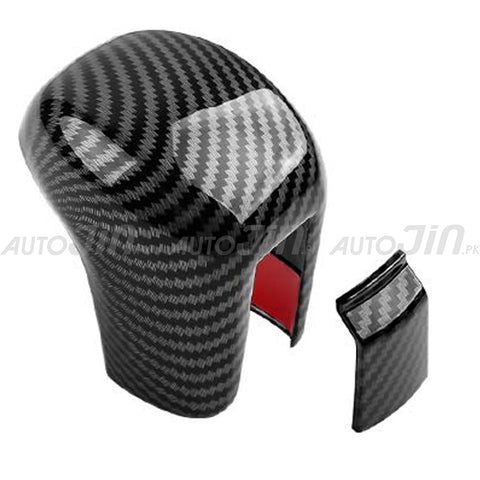 Honda Civic 2016-21 Shift Knob Cover - Carbon Fiber