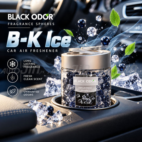 Black Odor Spheres Air Freshener - B-K Ice -130g