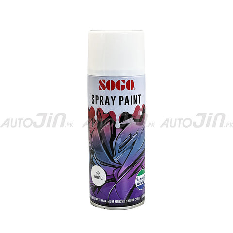 Sogo Spray Paint - White 40 - 400ml