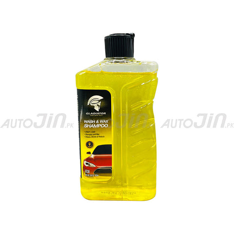 Gladiator Wash Wax and Shampoo 450ml - GT30