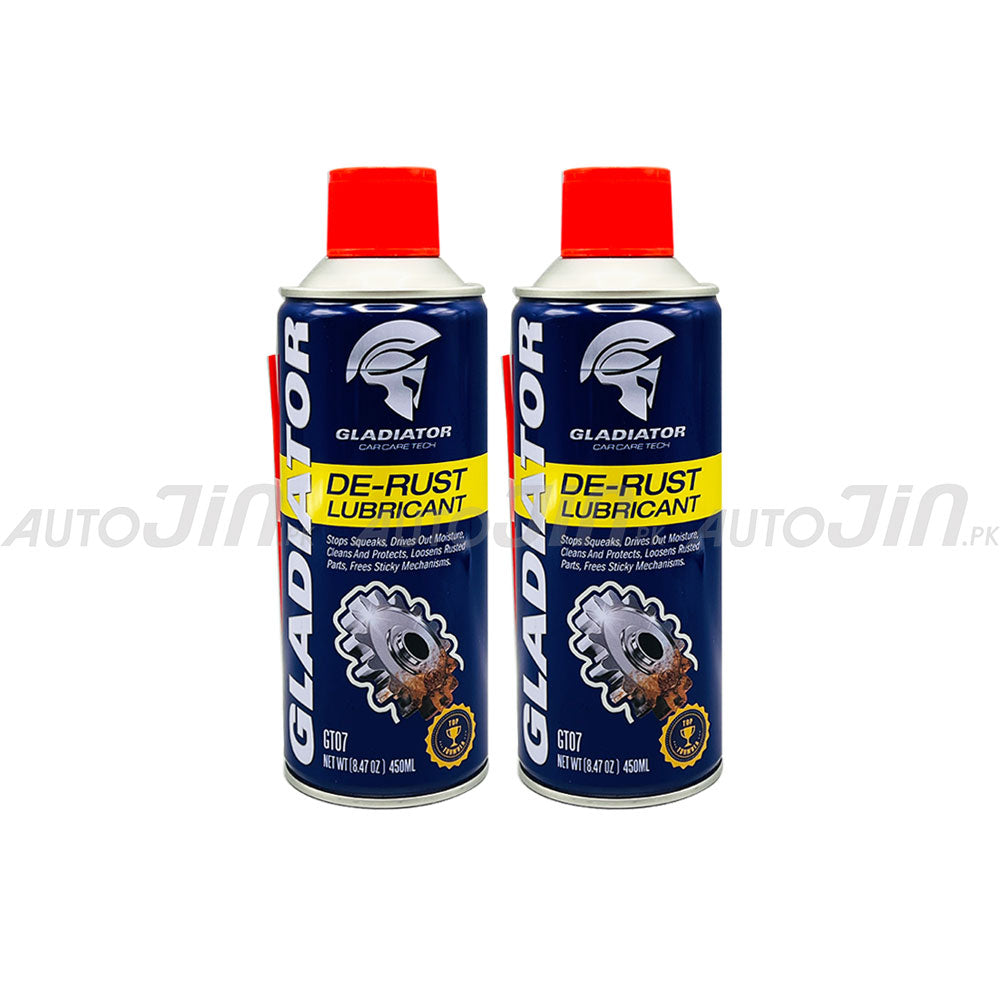 Gladiator Rusting Gladiator De Rust Lubricant 450ML - Pack Of Two