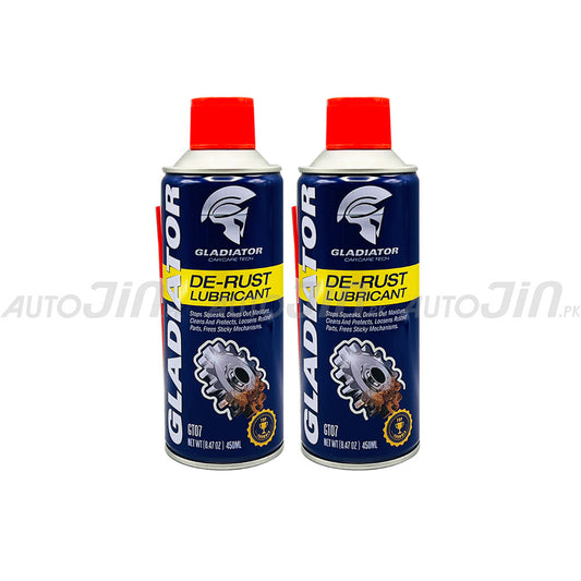 Gladiator De Rust Lubricant 450ML - Pack Of Two 1000
