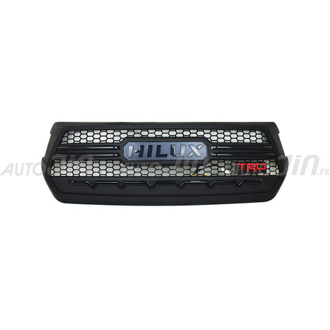 Toyota Hilux Revo Front LED RD Grill with Hilux Logo