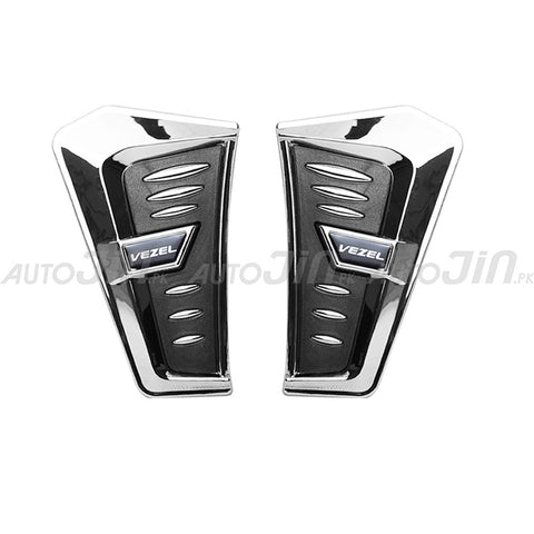 Honda Vezel 2014-19 Fender Vent Chrome & Black