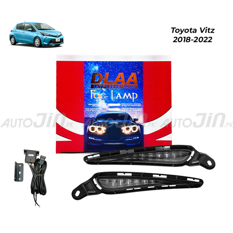Dlaa Toyota Vitz 2018-2022 Fog Lamps TY110-2LED