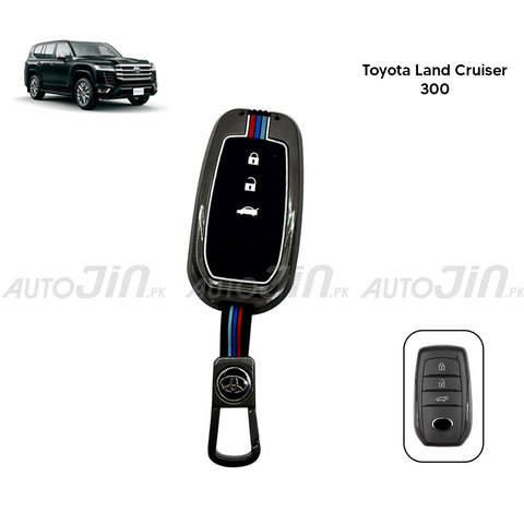 Toyota Land Cruiser 300 Key Cover With Metal Shell
