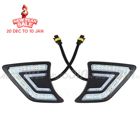 Dlaa Toyota Hilux Vigo Champ 2011-14 DRL Fog Lamps TY527LED