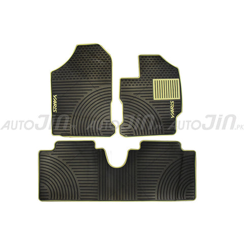 Toyota Yaris PVC Floor Mats Black 2020