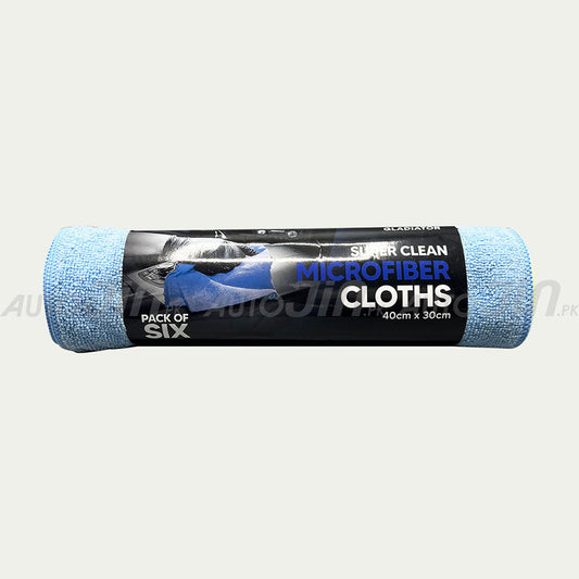 Microfiber Cleaning Cloths Pack of 6 - Multicolor 1000