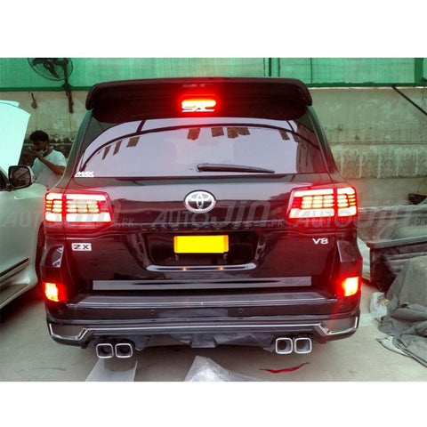 Toyota Land Cruiser Latest Sequential Back Lamps - Smoke - 2015-2018