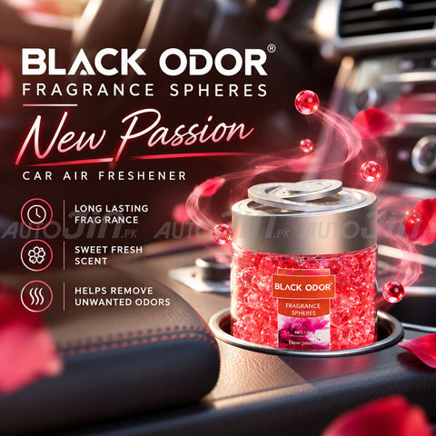 Black Odor Spheres Air Freshener - New Passion -130g