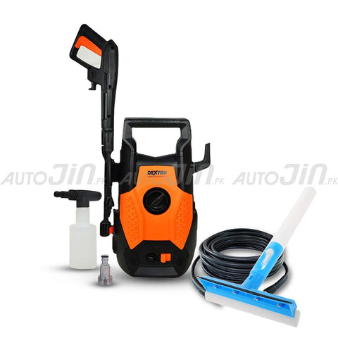 Dextro DX-110 Turbo Pressure Washer - 110 Bar With Gladiator Shampoo & 2 in 1  Wiper Deal 8