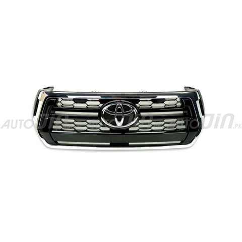 Toyota Hilux Rocco Chrome Grill Black 2016-20