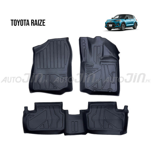 Toyota Raize TPE Floor Mats Premium