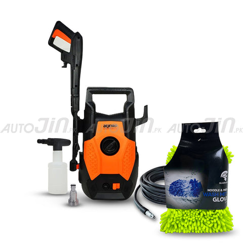 Dextro DX-110 Turbo Pressure Washer - 110 Bar With Wash Mitt Glove Deal 7