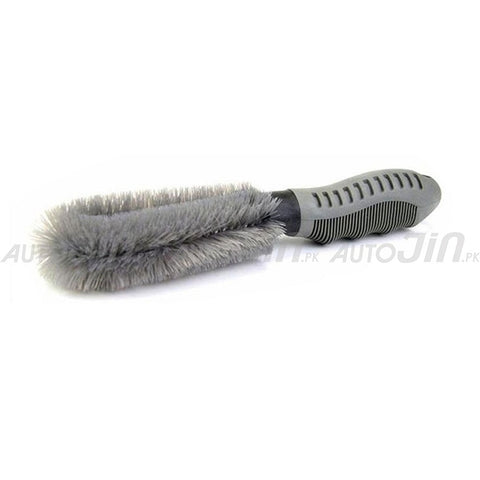 Car Rim Brush Single Side Grey