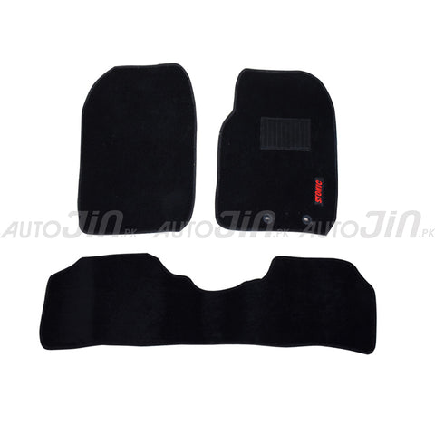 Kia Sorento 2021-22 Floor Carpet Mats Black - 3pcs