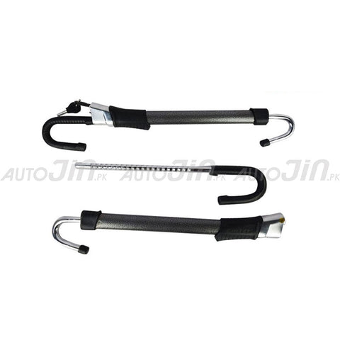 Car Steering & Pedal Lock - Double Hook Steering & Clutch Brake Lock - 368