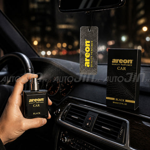 Areon Quality Car Perfume - Black - 50ml
