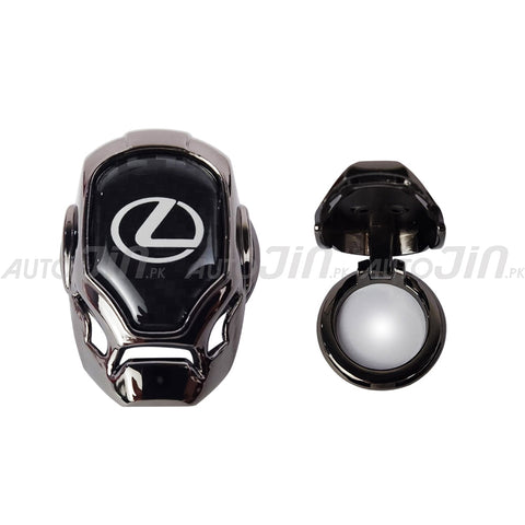 Lexus Logo Engine Start Stop Switch Button Push Button Cover Carbon