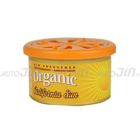 L&D Organic Can Car Air Freshener - California Sun