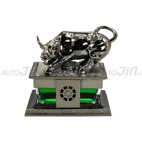 Bull Sculpture Car Dashboard Car Perfume Air Freshener - Multi