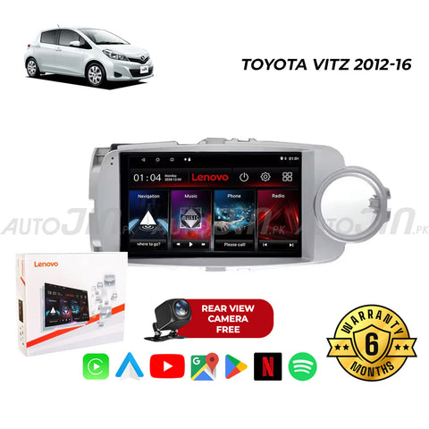 Toyota Vitz 2012-16 Android Touch Screen Multimedia Android Player GPS - Wi-Fi - Navigation - Mirror Link(6 Month Warranty) Free Rear View Camera