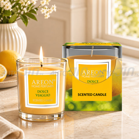 Areon Home Perfume Candle - Dolce Viaggio - 120g