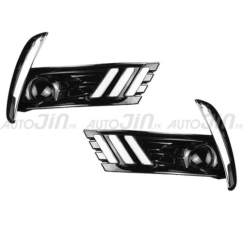 Toyota Corolla 2017-19 Mustang Style Fog Lamp Cover