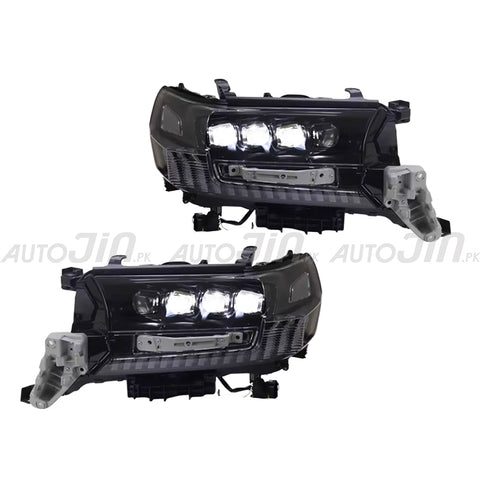 Toyota Land Cruiser LC200 2015-2021 Bugatti Style Head Lamps