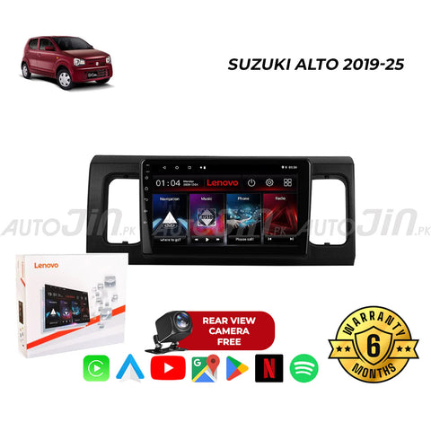 Suzuki Alto 2019-24 Android Touch Screen Multimedia Android Player GPS - Wi-Fi - Navigation  - Mirror Link(6 Month Warranty) Free Rear View Camera