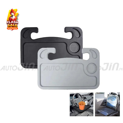 Multipurpose Car Steering Wheel Table Tray - Front & Back