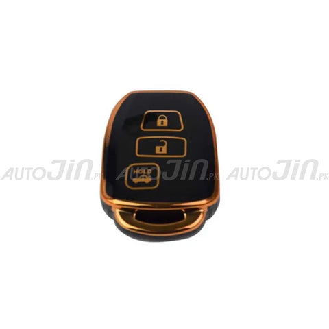 Exclusive Gold-Line Toyota Yaris 1.3 TPU Key Cover