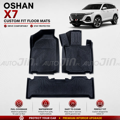Changan Oshan X7 TPE Floor Mats Premium