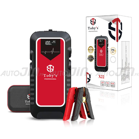Toby's X22 Jump Starter 16,000mAh 59.2WH Power Bank  For Diesel & Petrol