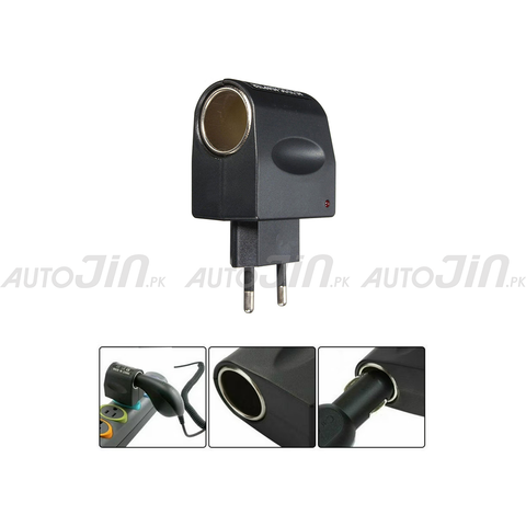 110V-220V Ac Power to 12V Dc Car Cigarette Lighter Converter Adapter